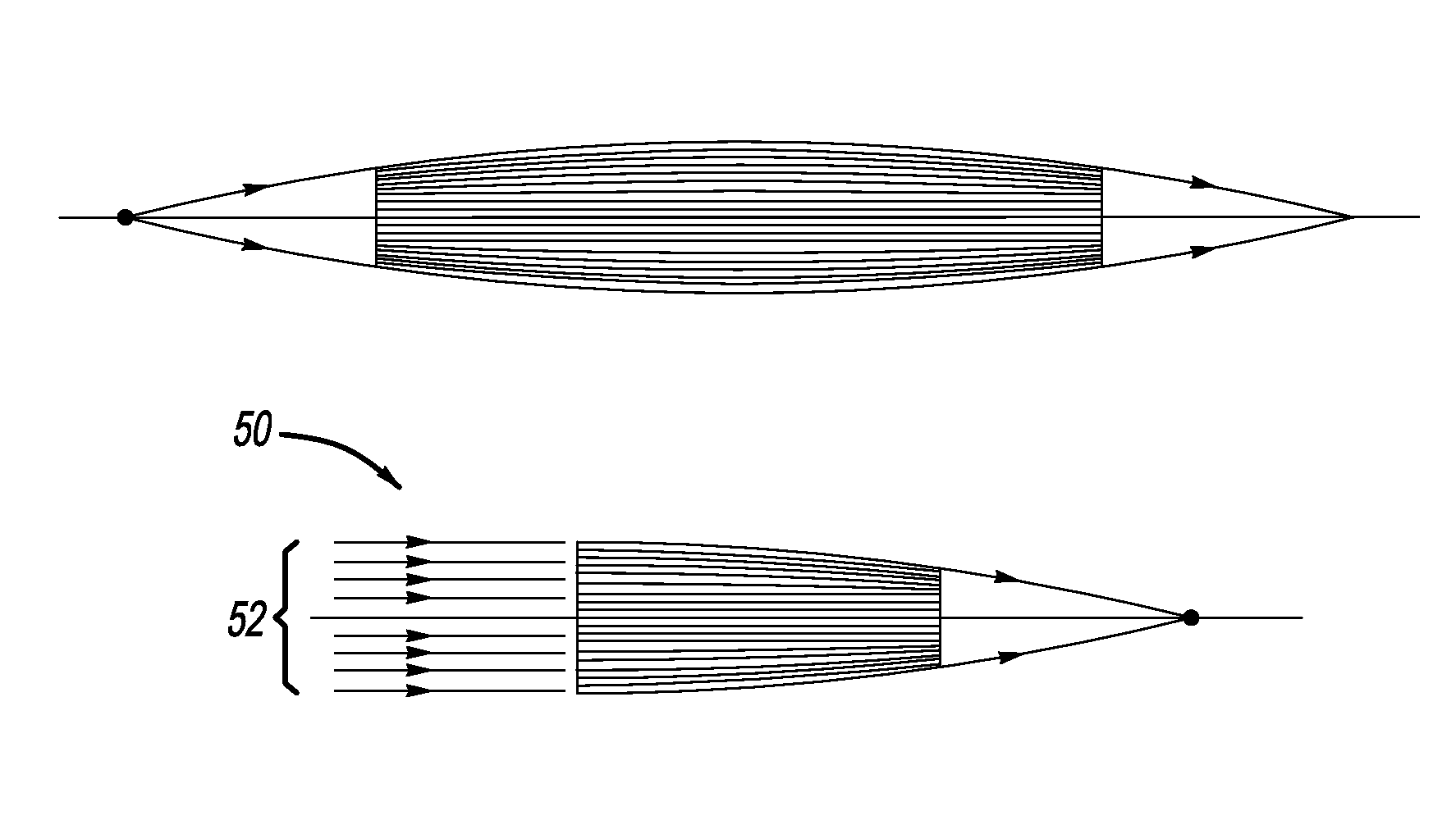 Nanotube based device for guiding X-ray photons and neutrons