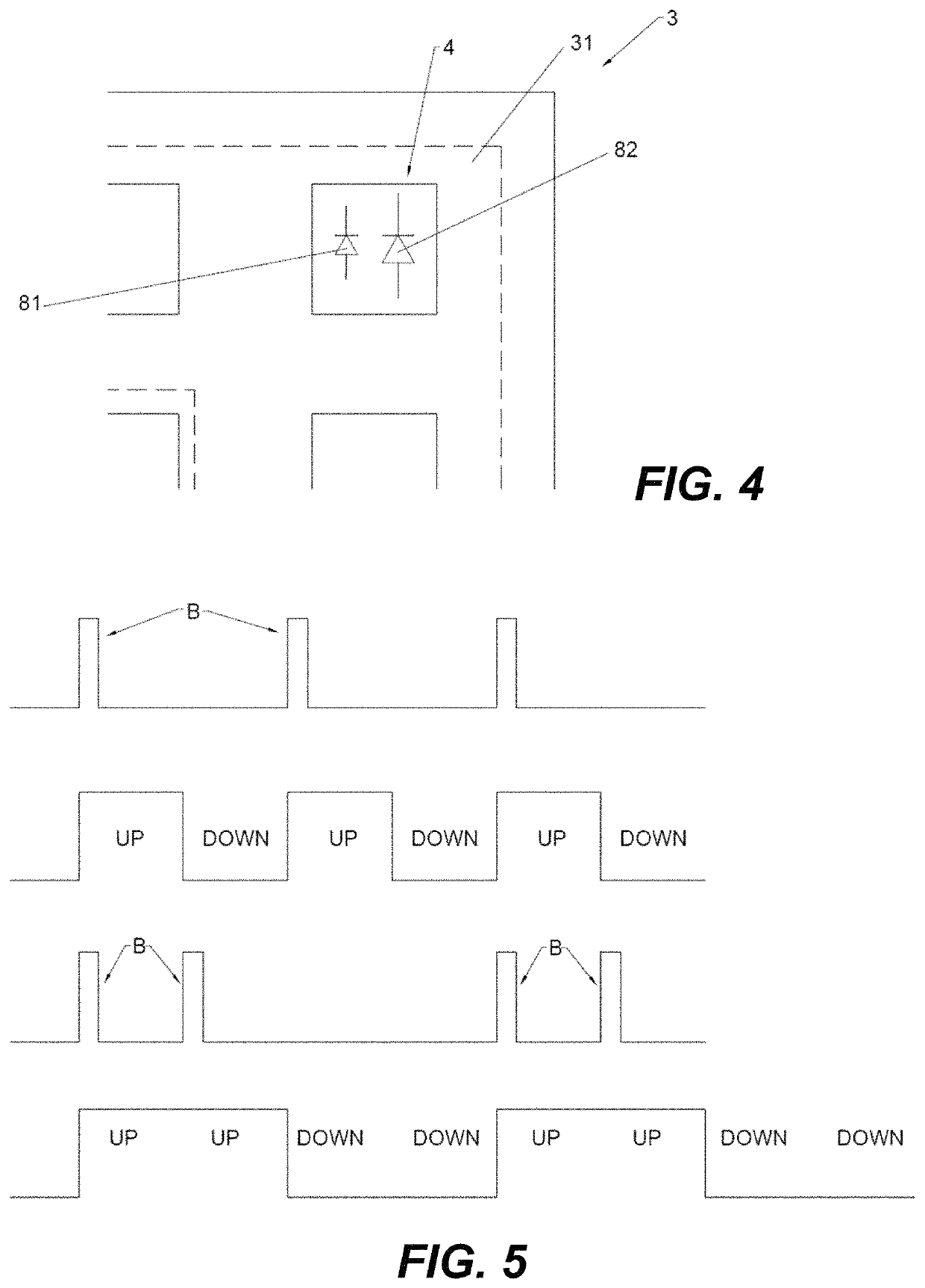 Device for measuring a distance and method for measuring said distance