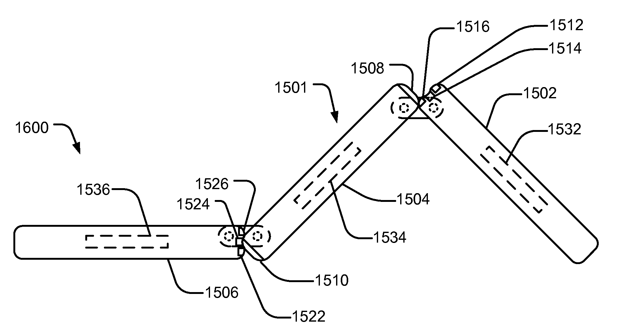 Mobile device with an inclinometer