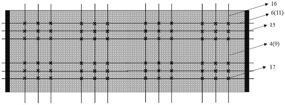 Anti-rut high-strength composite structure layer and preparation method thereof