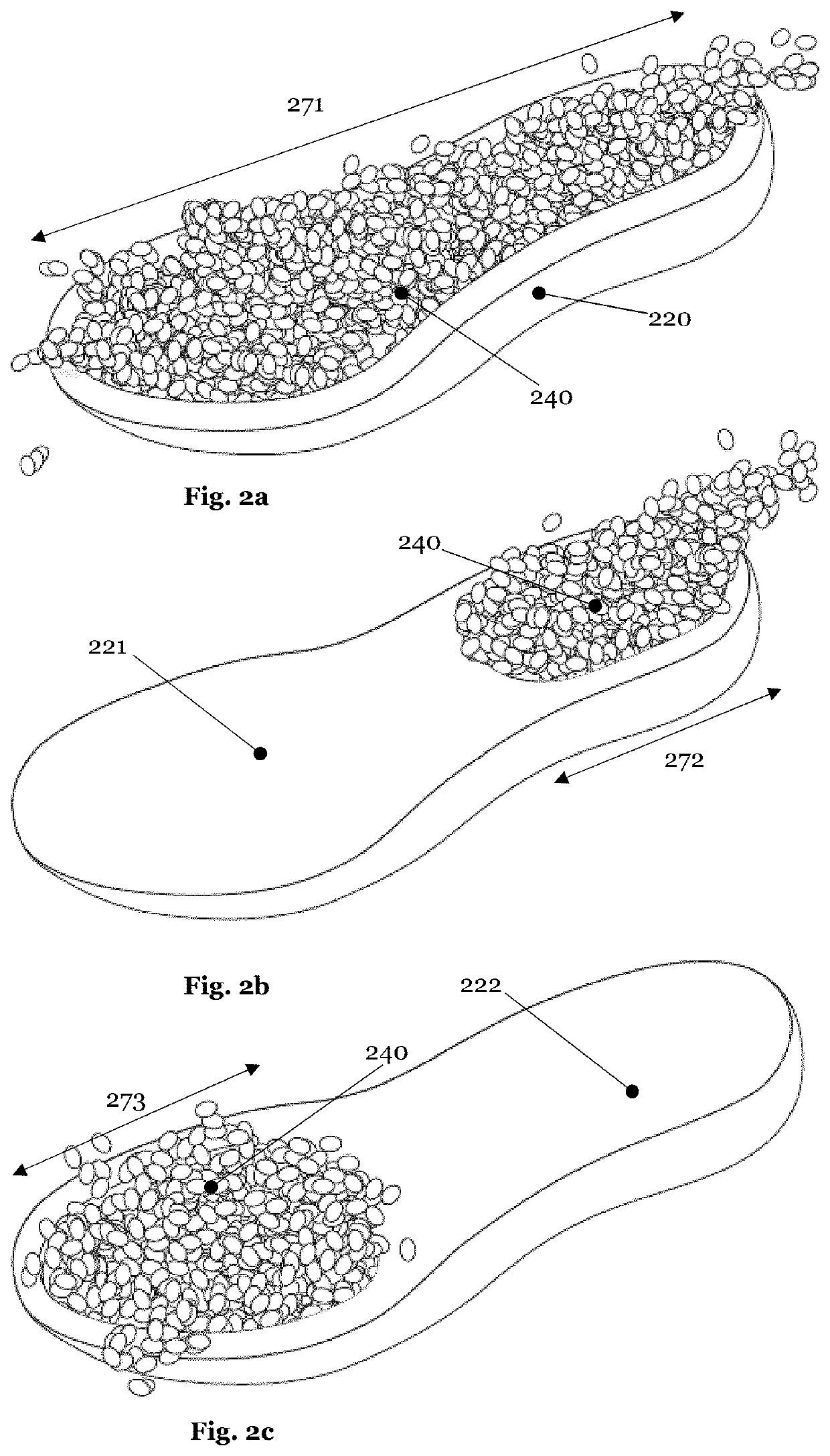 Sole and shoe with haptic feedback