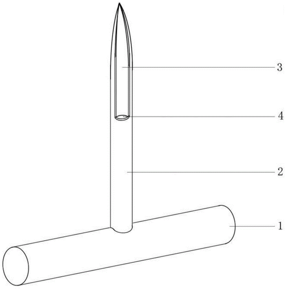 Device for collecting juice of plant sample