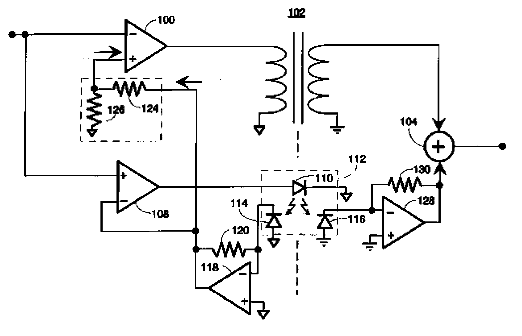 Multipath linear isolation circuit and oscilloscope thereof