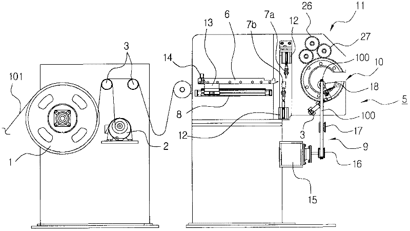 Tire bead wrapping apparatus