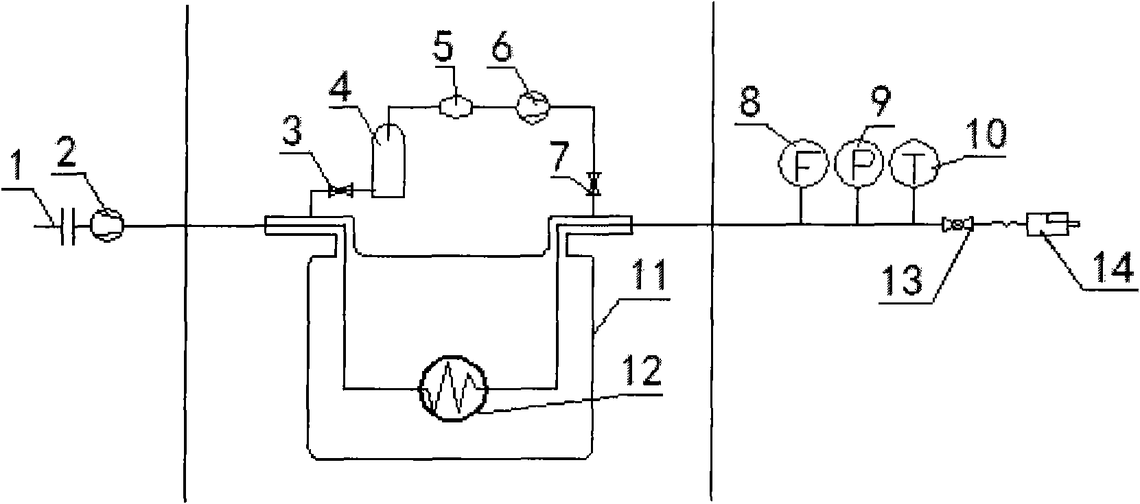 Cooling and filling method for hydrogen fuel used for vehicle