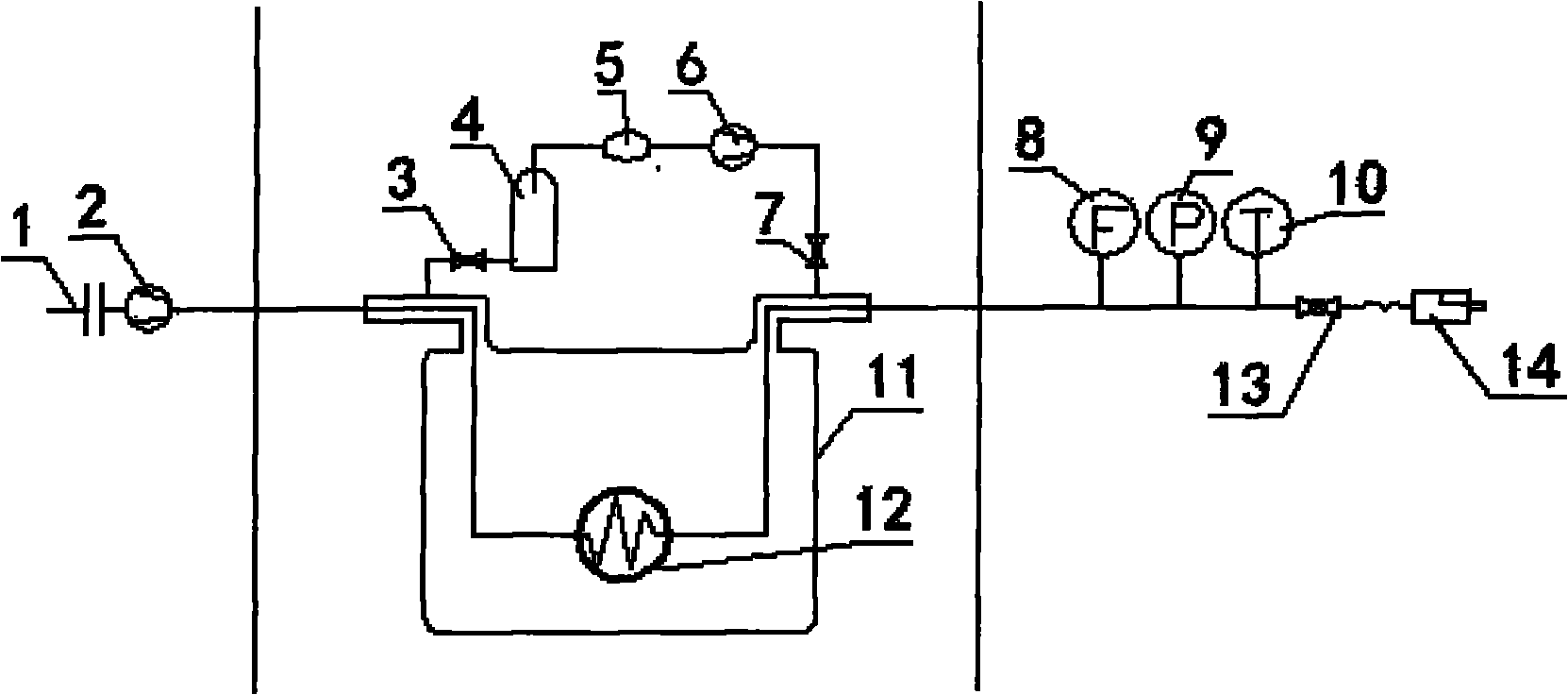Cooling and filling method for hydrogen fuel used for vehicle