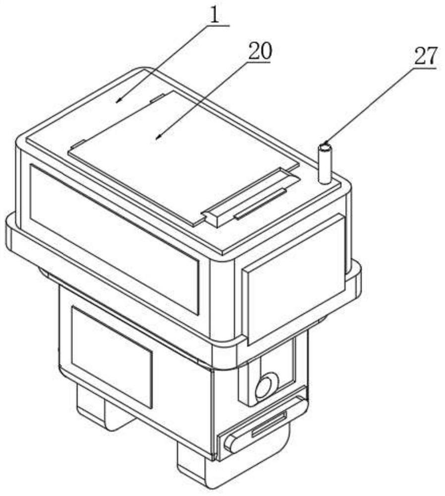 Recovery device for extracting metal from acid-making high-iron cinder and use method thereof