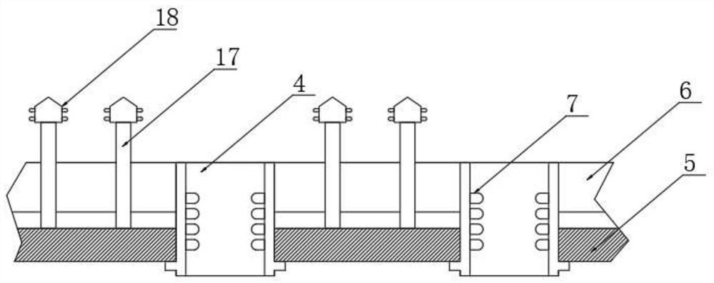 Recovery device for extracting metal from acid-making high-iron cinder and use method thereof