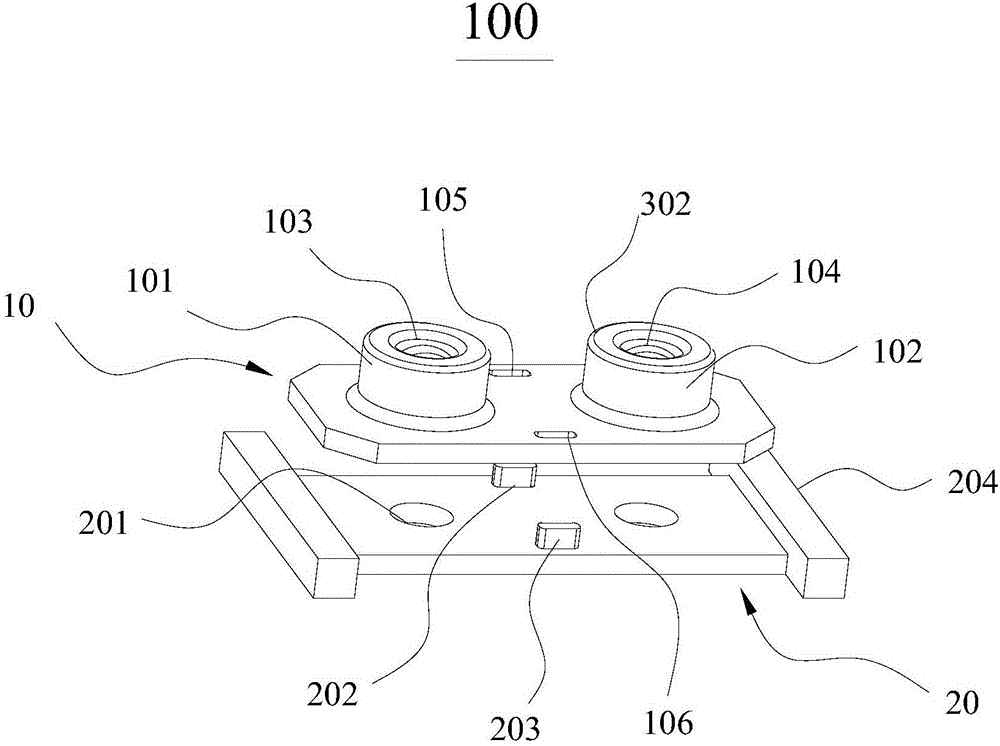 Nut plate mounting device and punching process