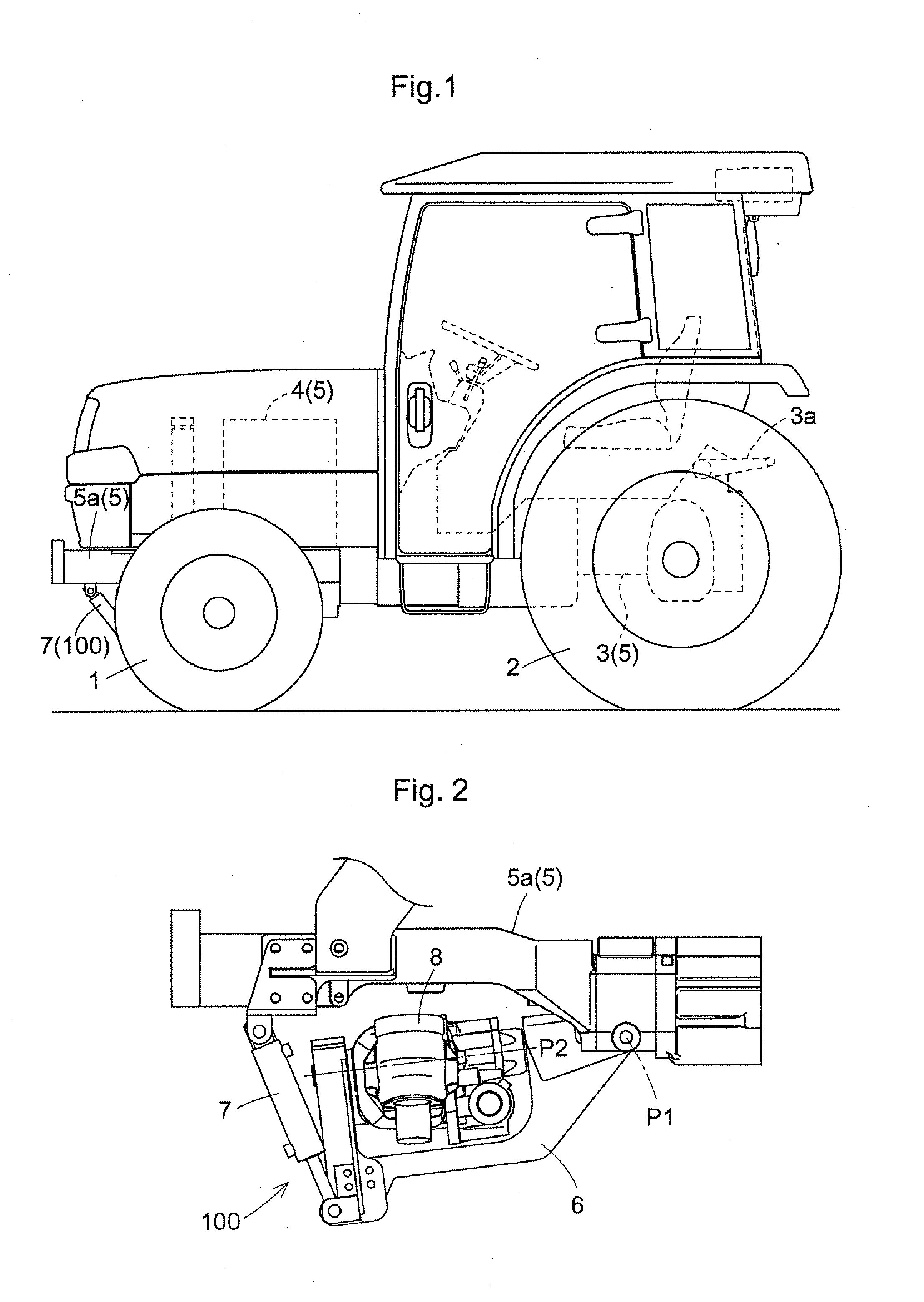 Hydraulic Suspension System for Work Vehicle