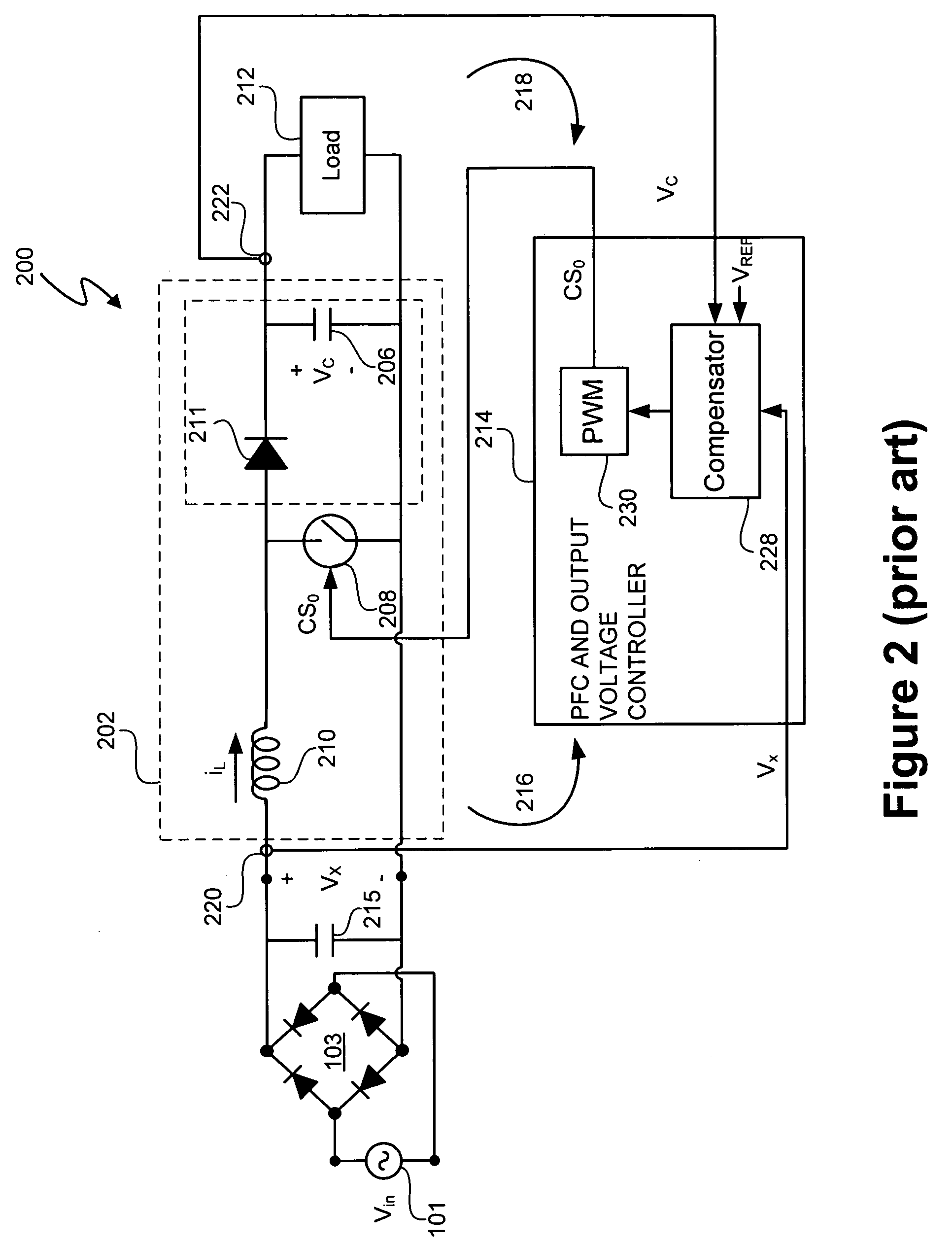 Power control system for current regulated light sources