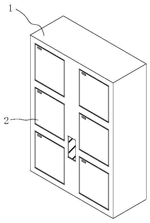 Electronic file storage device for management and control