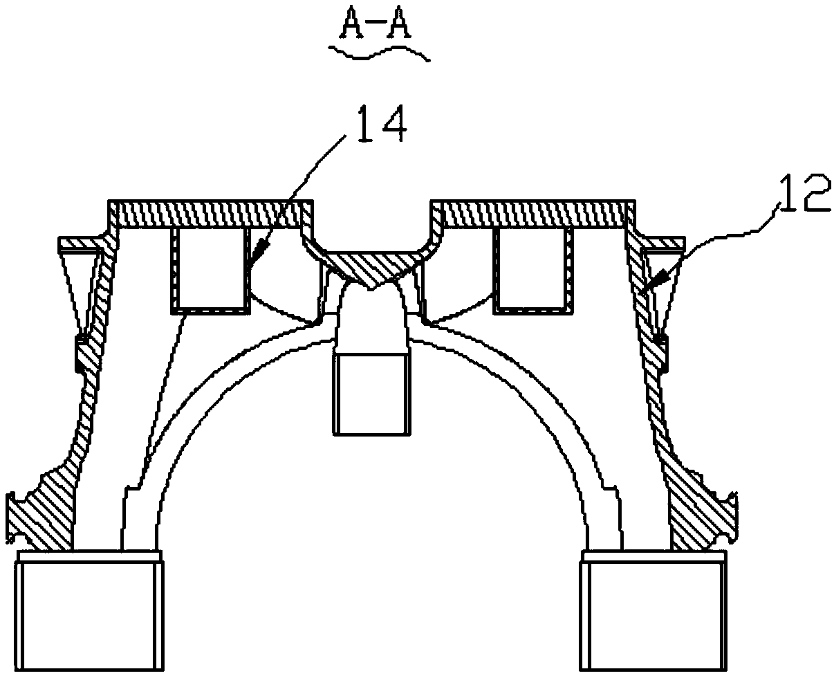 Casting method capable of preventing defects of air cylinder casting pipe orifice