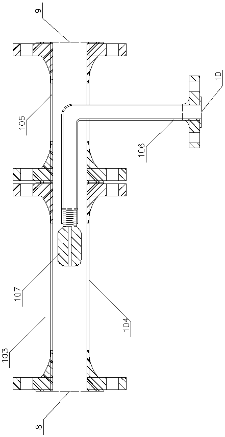 A forced cooling process and device for regeneration process