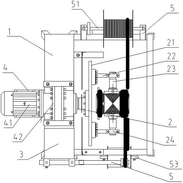 Dual-display winding machine of shaping rotor