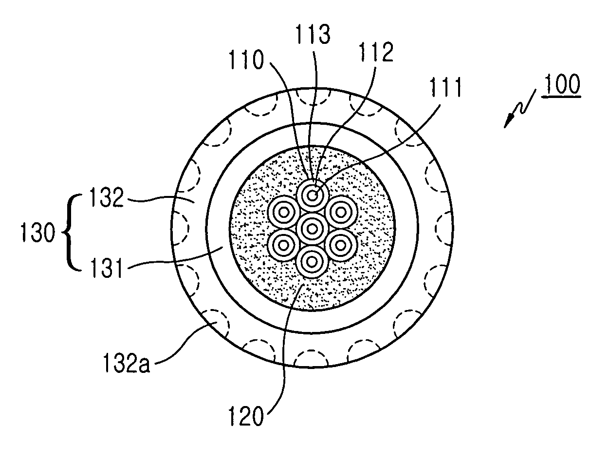 Optical fiber cable and method of manufacturing therefor