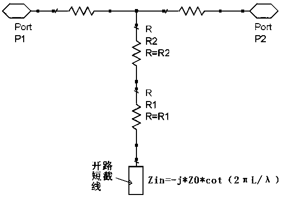 A temperature-compensated equalization circuit for tr components