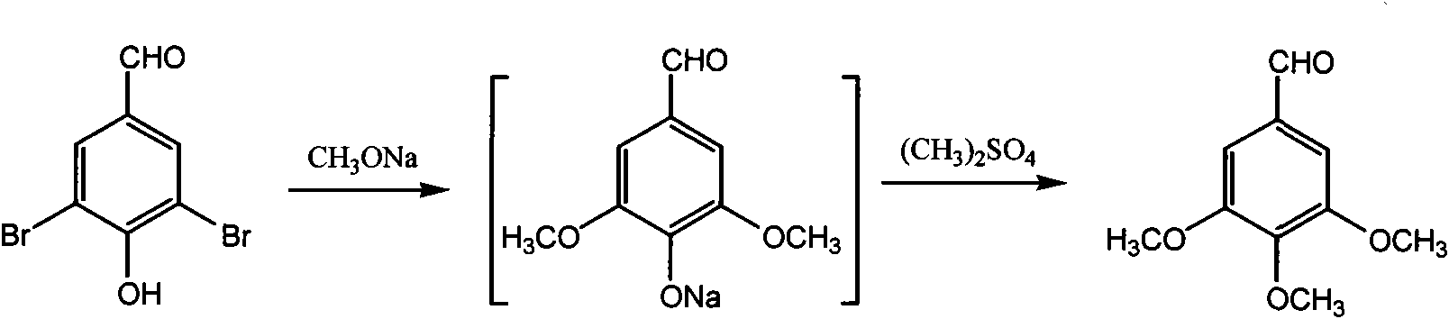 Preparation method of aromatic methyl ether compound