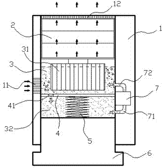 Vehicle-mounted water power purifier