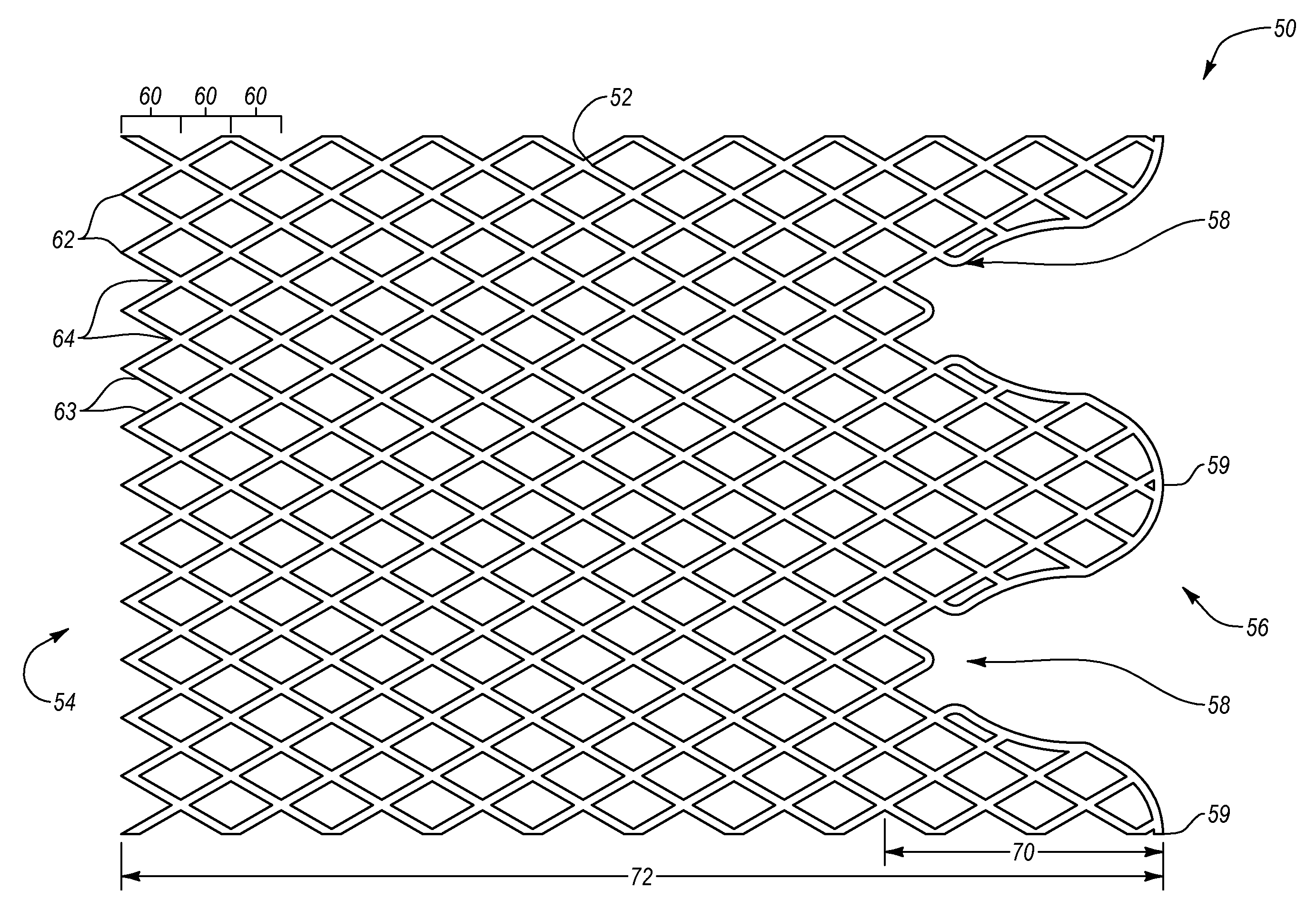 Expandable endoprostheses, systems, and methods for treating a bifurcated lumen