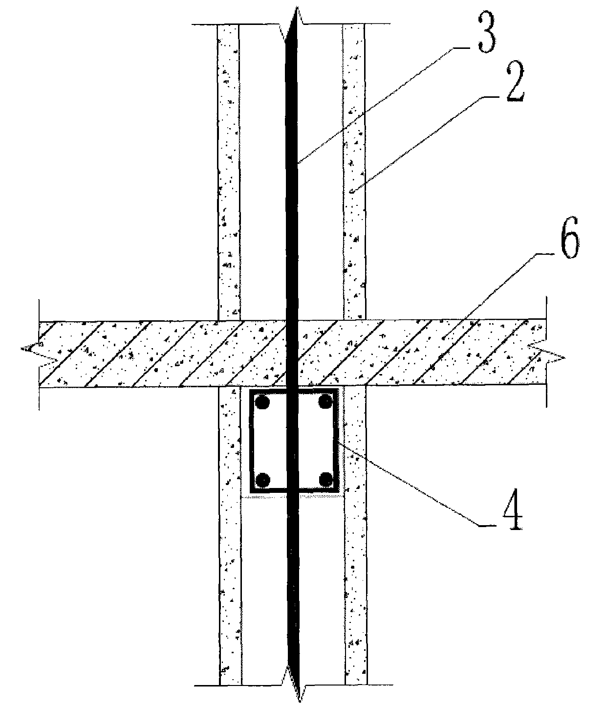 Integrally assembled wallboard wall and construction method thereof