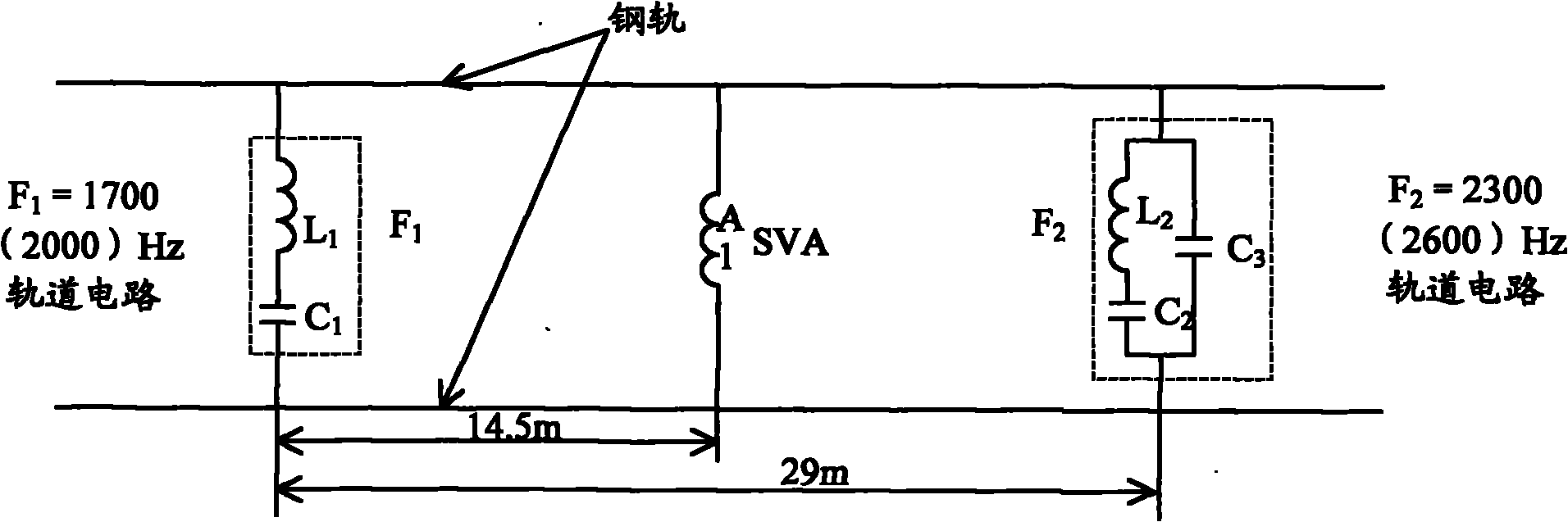 Non-insulation track circuit