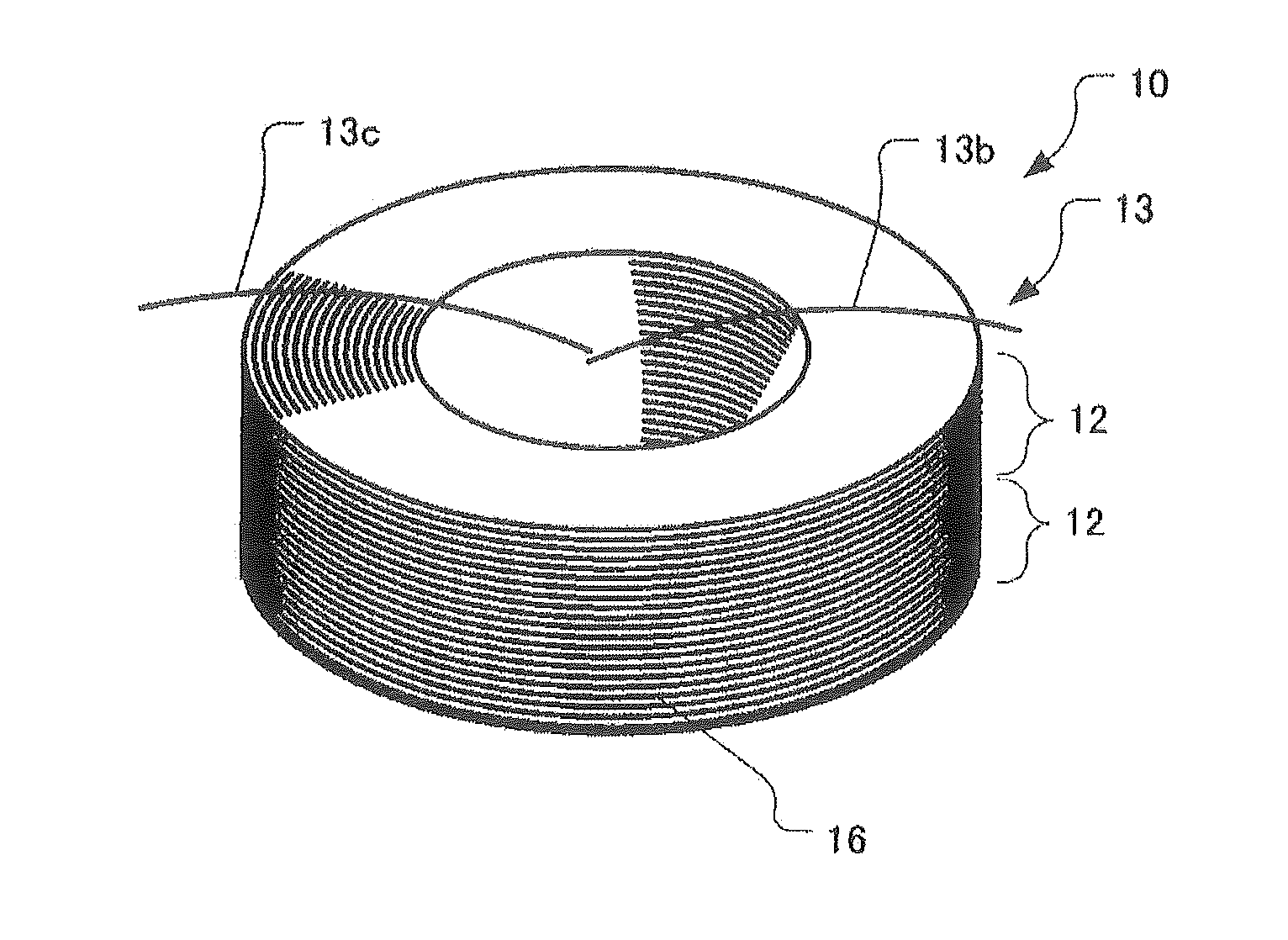 Fiber Optic Gyroscope Sensing Coil and Method of Fabricating the Same