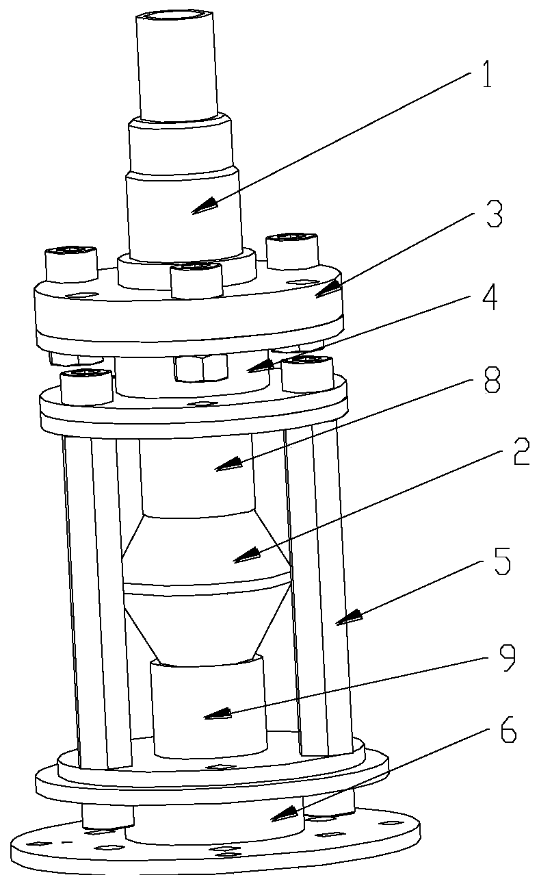 Two-dimensional wireless passive implantable sensor with helical dimension decoupling