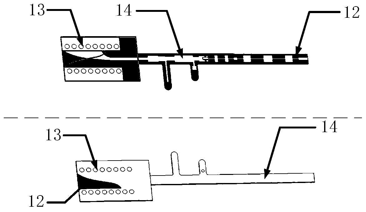 A millimeter-wave two-port subharmonic mixer