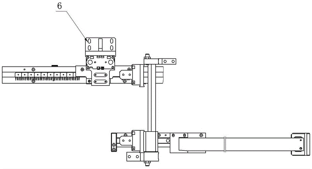 High voltage test mechanism used for producing flat bridge and working method thereof