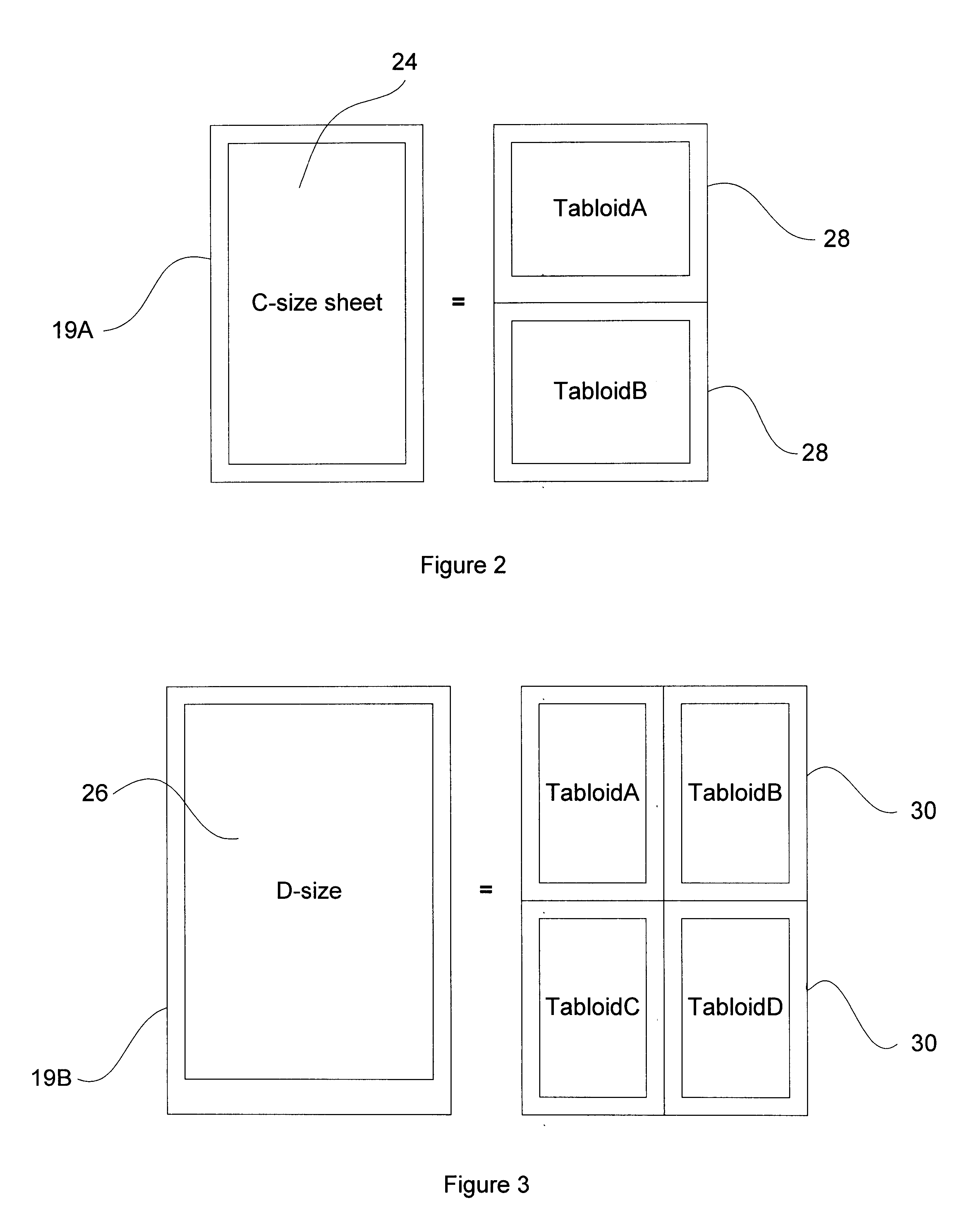 Virtual media size printing system