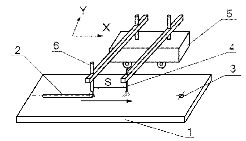 Method for processing transformer pulling plate magnet isolation tank