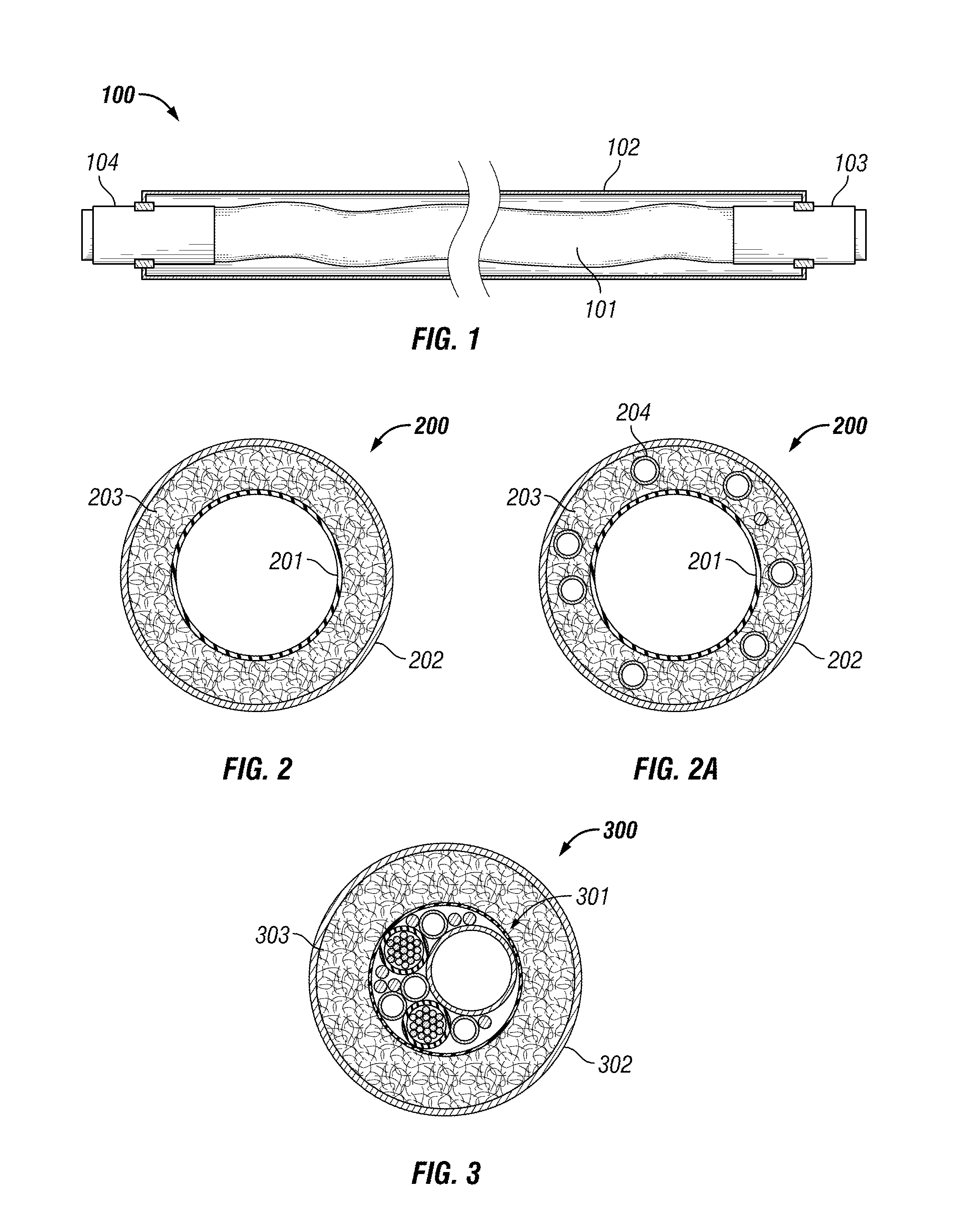Pipe-in-pipe apparatus including an engineered pipe