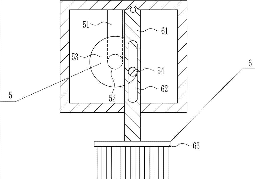 Steel backing cleaning device for producing brake pad