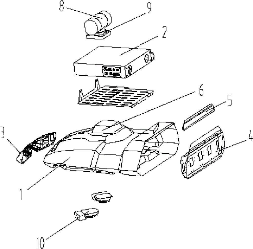 Small-sized vehicle information acquiring platform