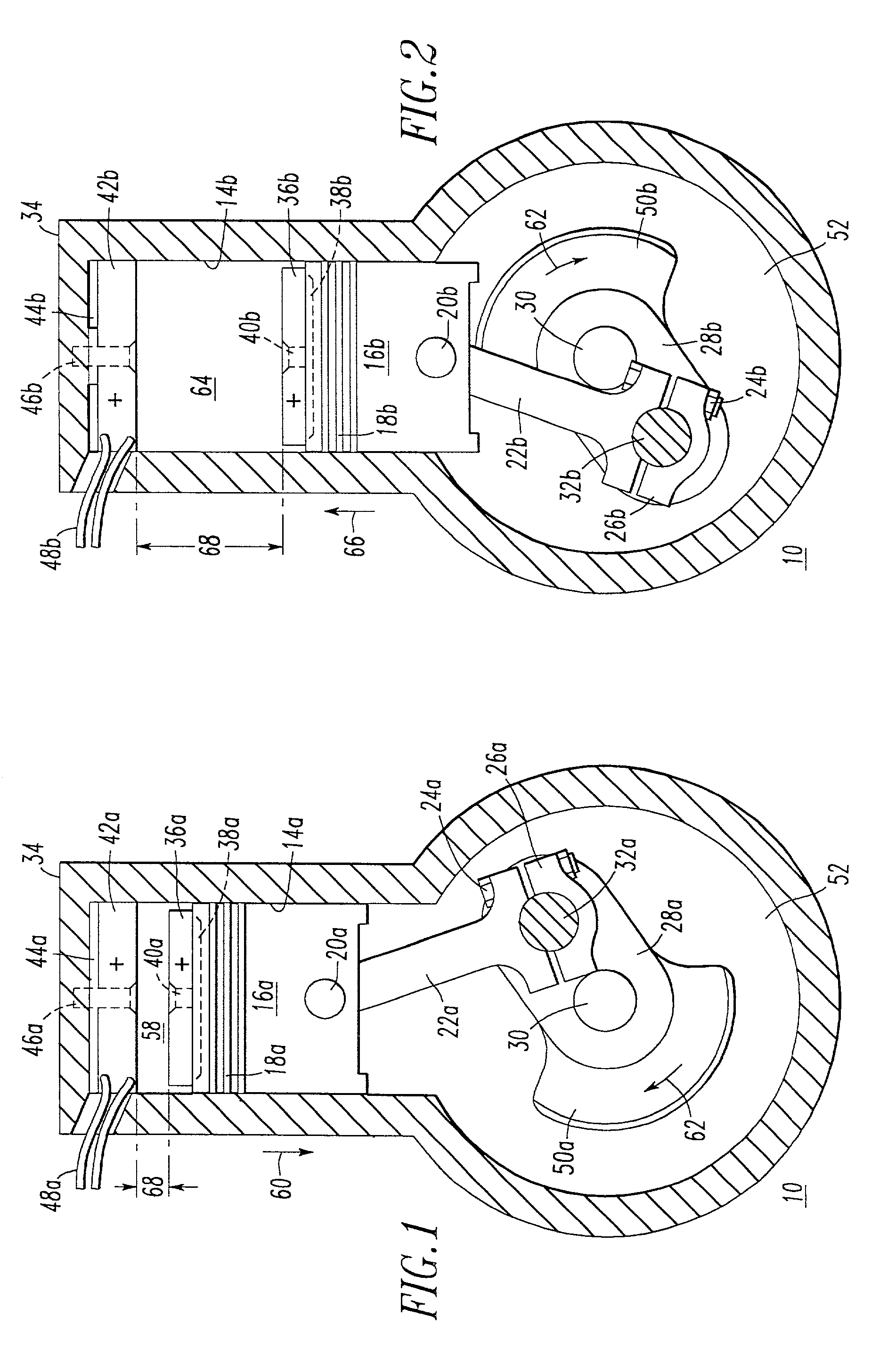 Magnetically powered reciprocating engine