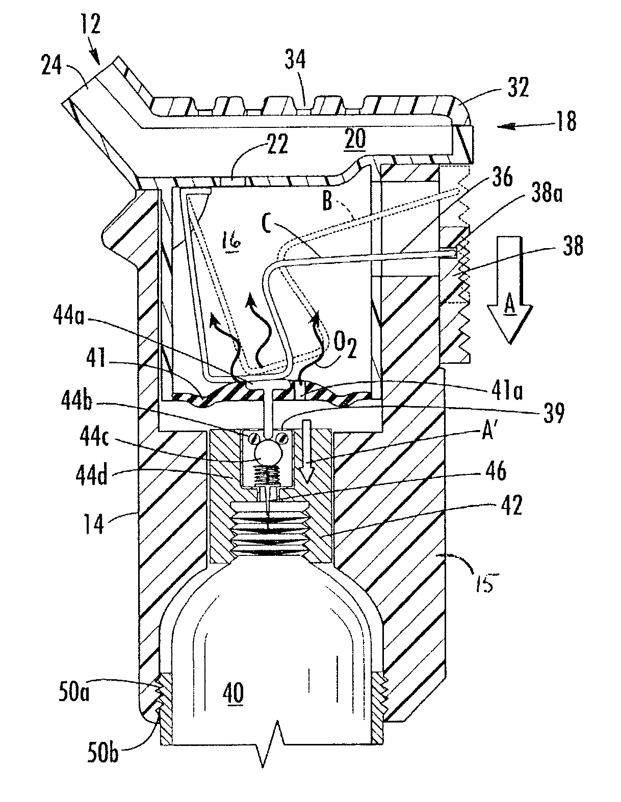 Oxygen delivery system