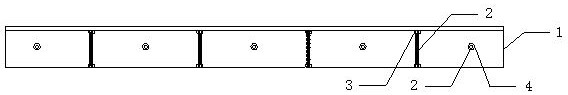 A construction method of armor joint based on angle steel