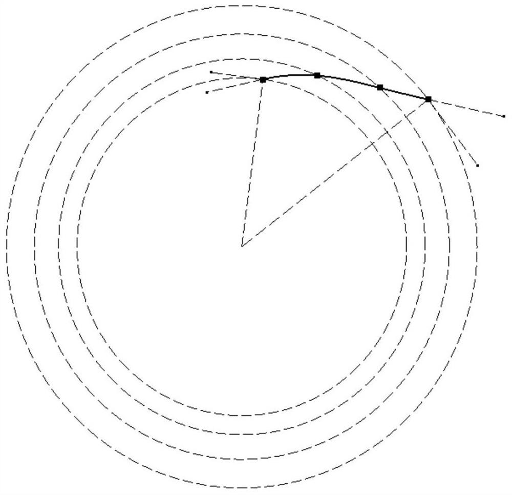 Backward centrifugal fan and design method thereof
