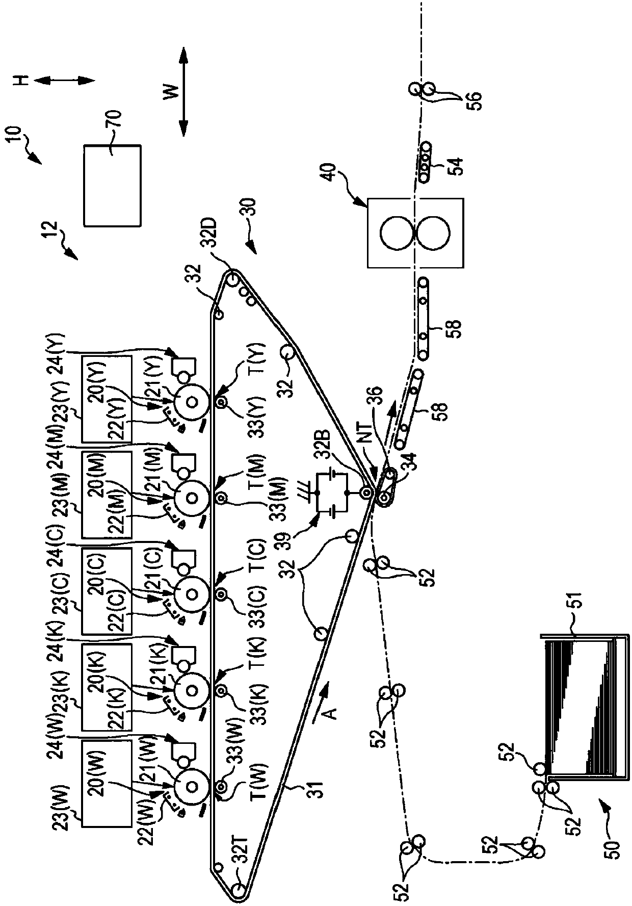 Resin film and image forming apparatus
