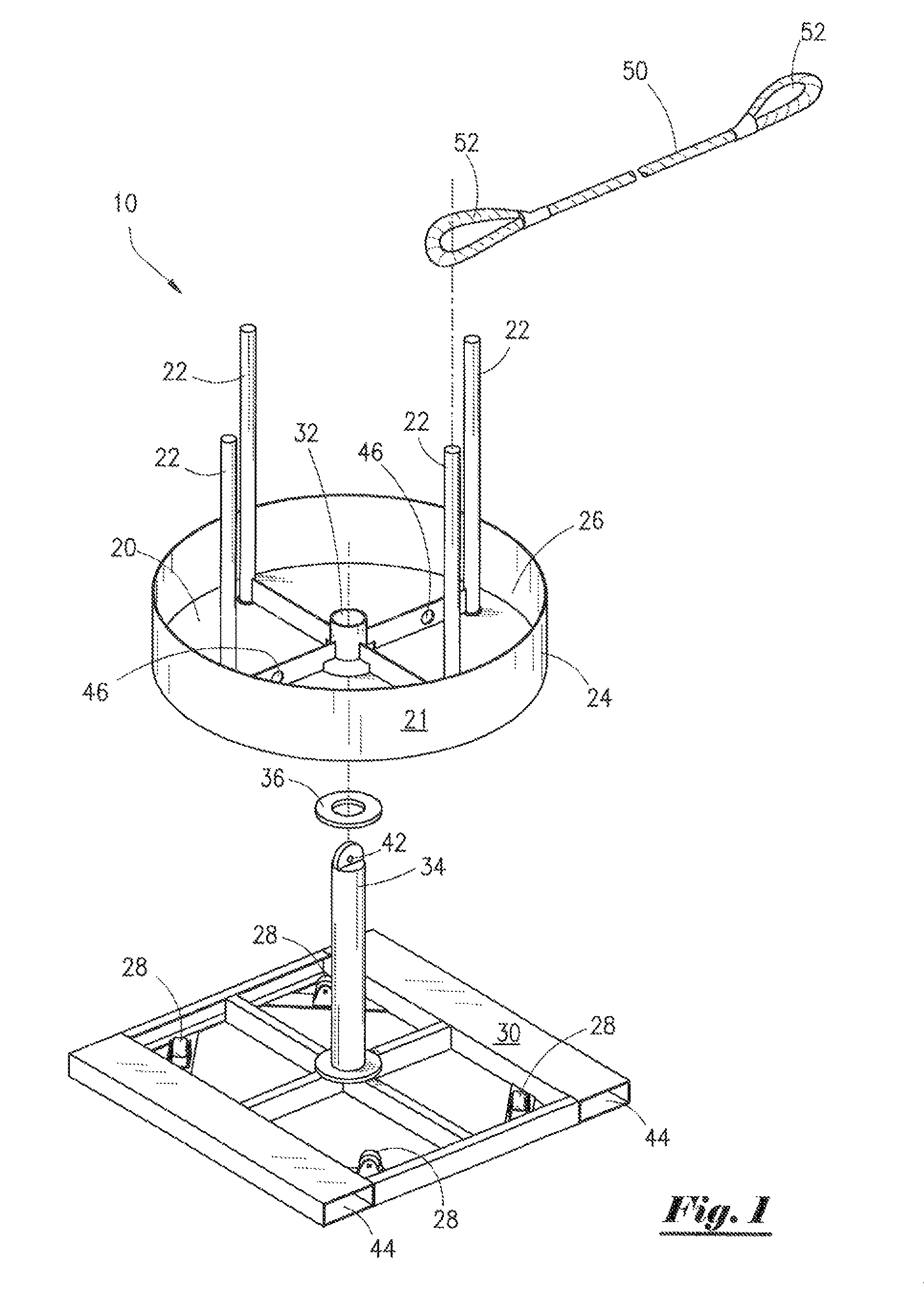 Method and apparatus for managing wire rope slings