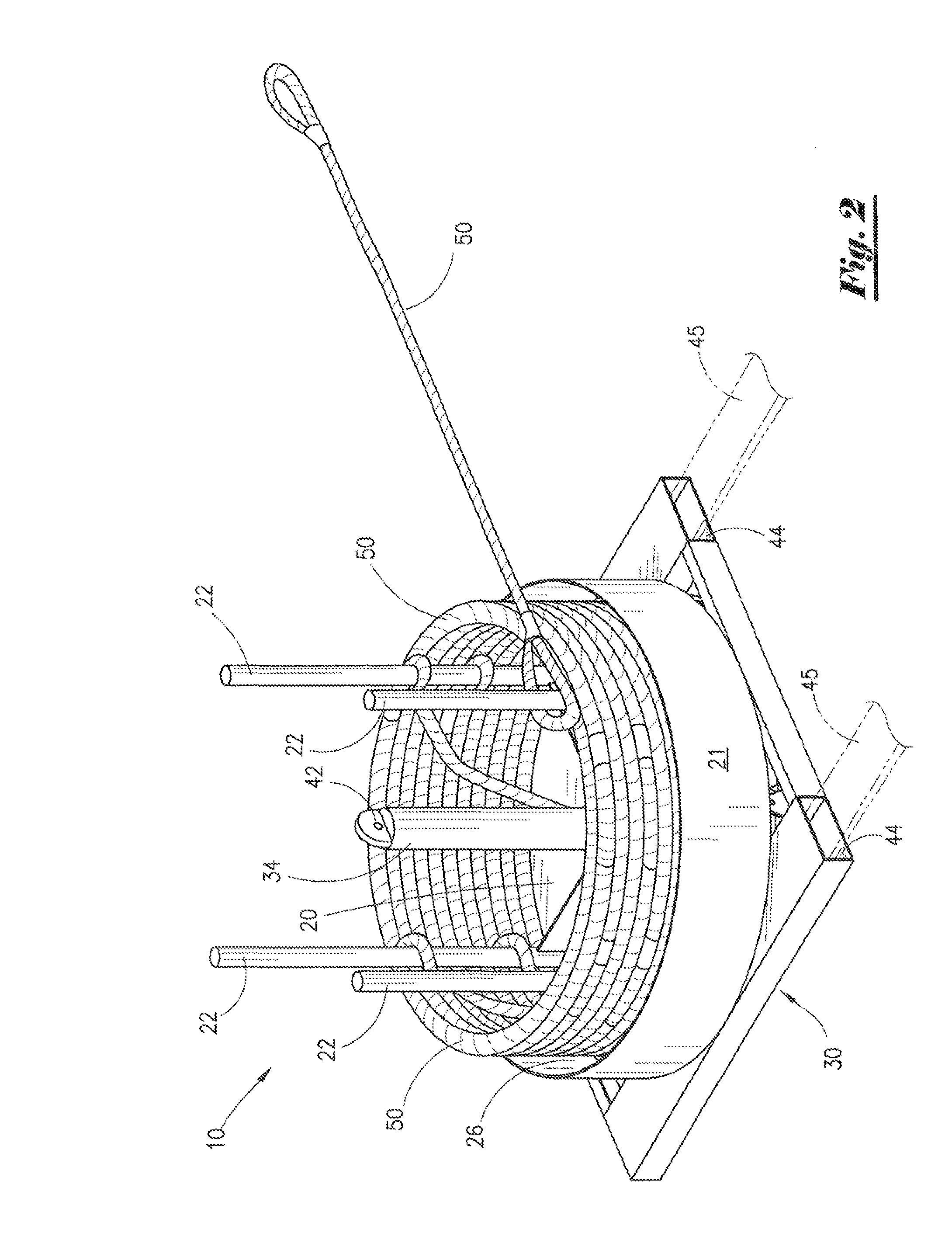 Method and apparatus for managing wire rope slings