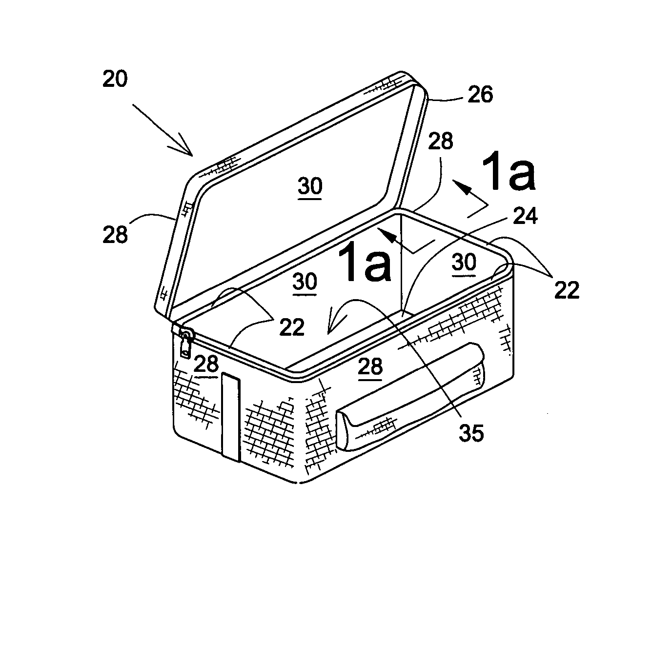 Self-contained gel insulated container