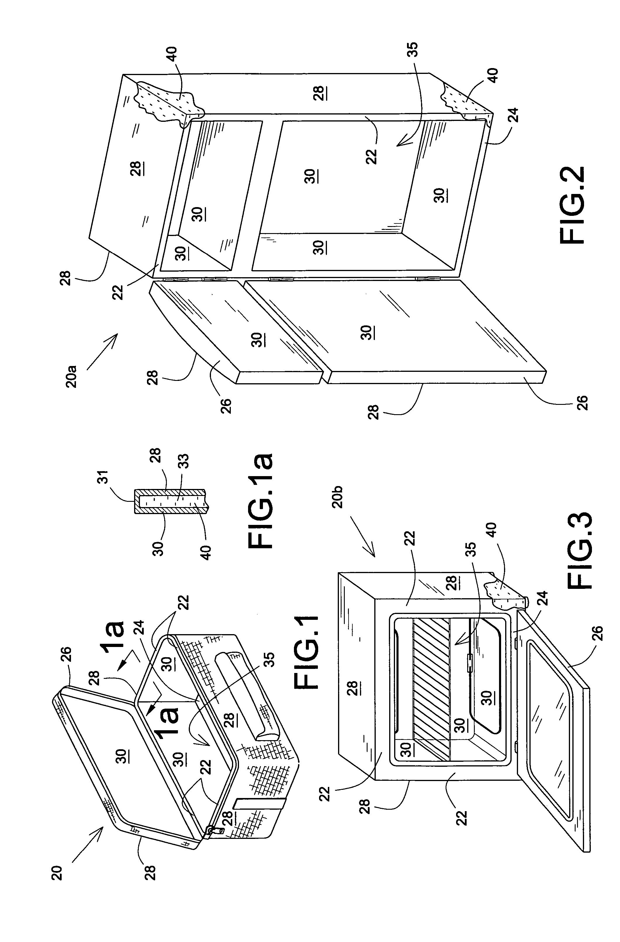 Self-contained gel insulated container
