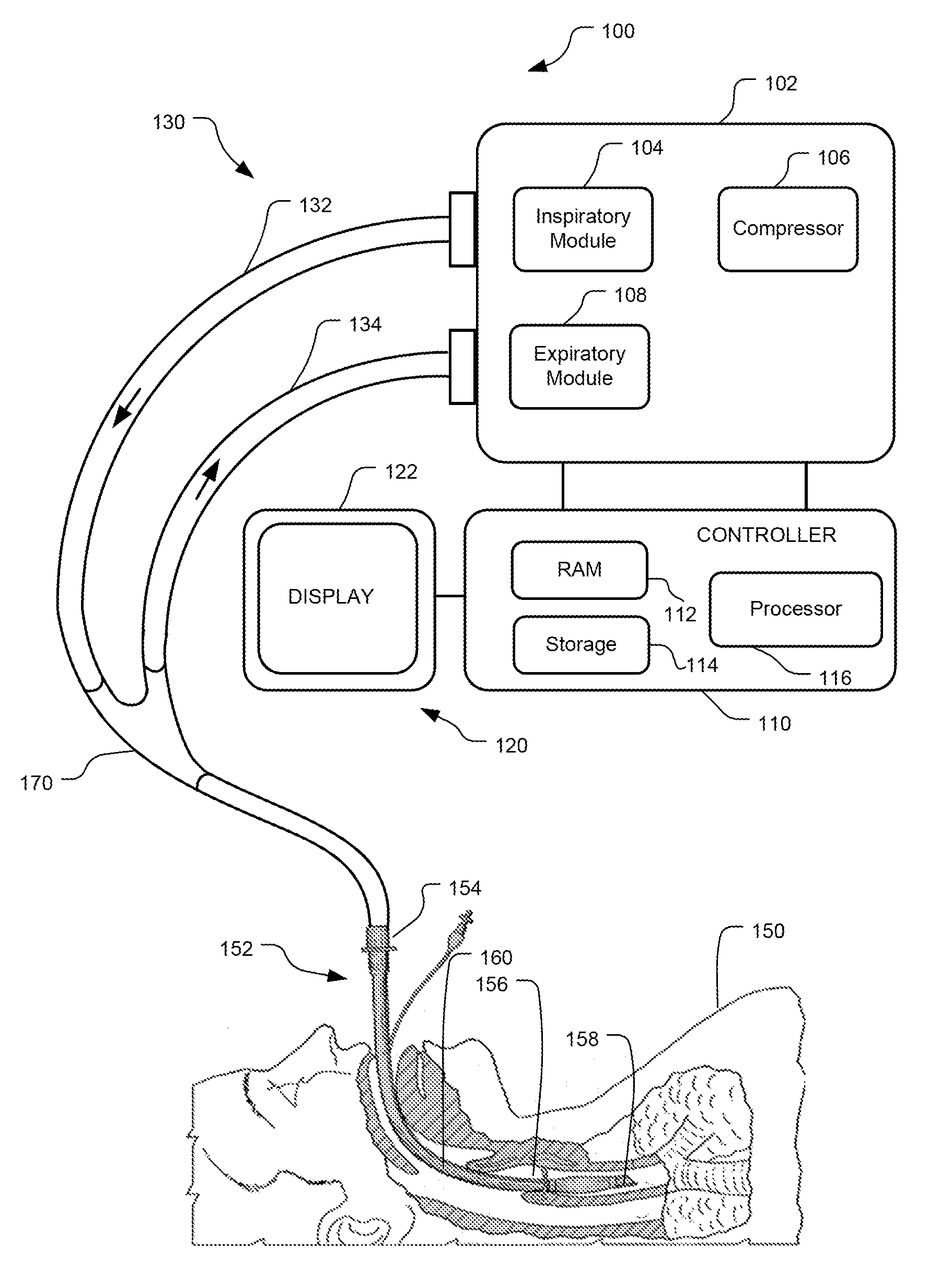 Method And System For Providing A Graphical User Interface For Delivering A Low Flow Recruitment Maneuver