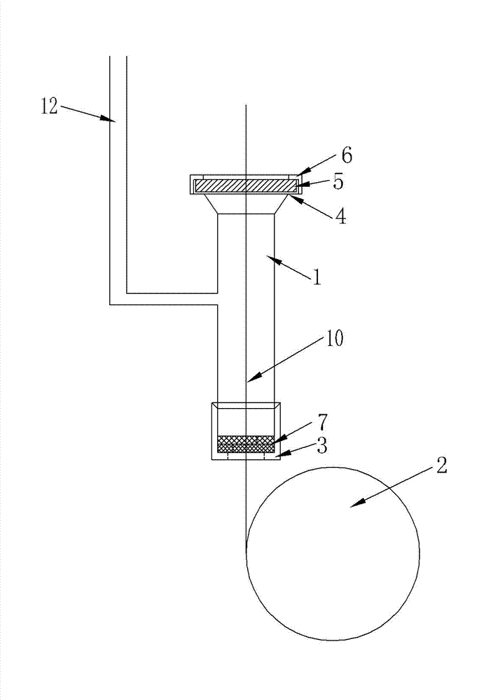 Lacquering device for varnished wire