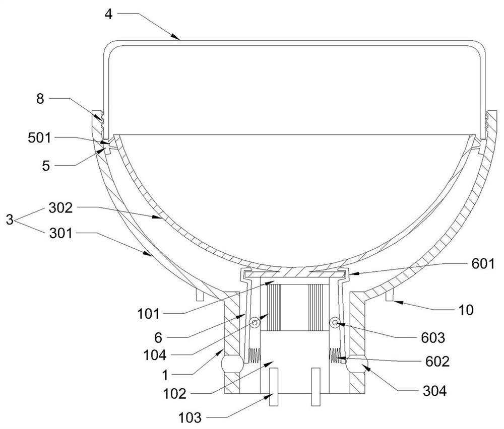 LED lamp convenient to assemble