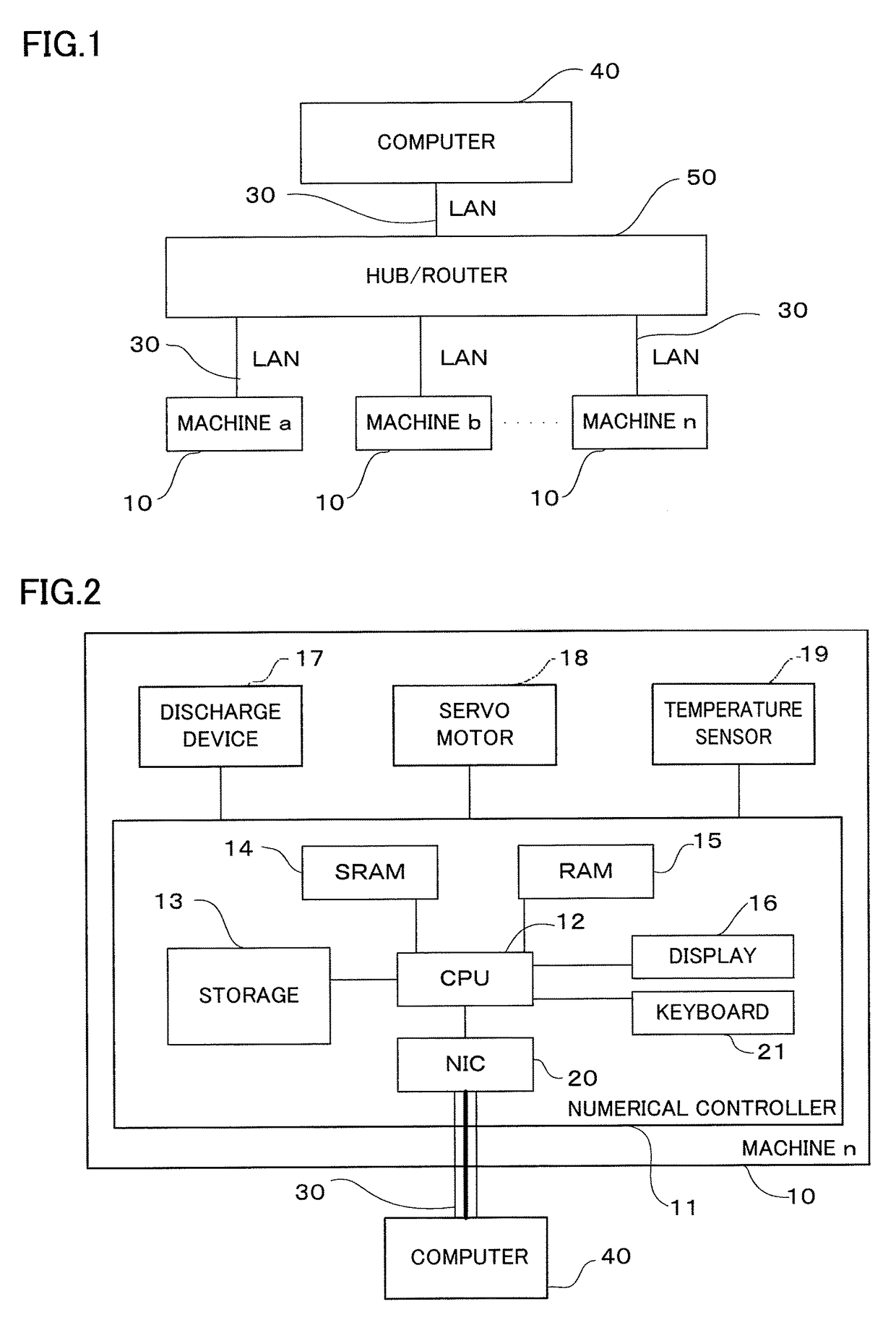 Data collection system for electric discharge machines