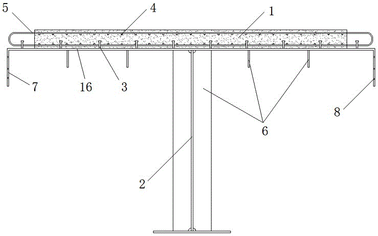 Assembled steel-concrete combination structure bridge and construction method