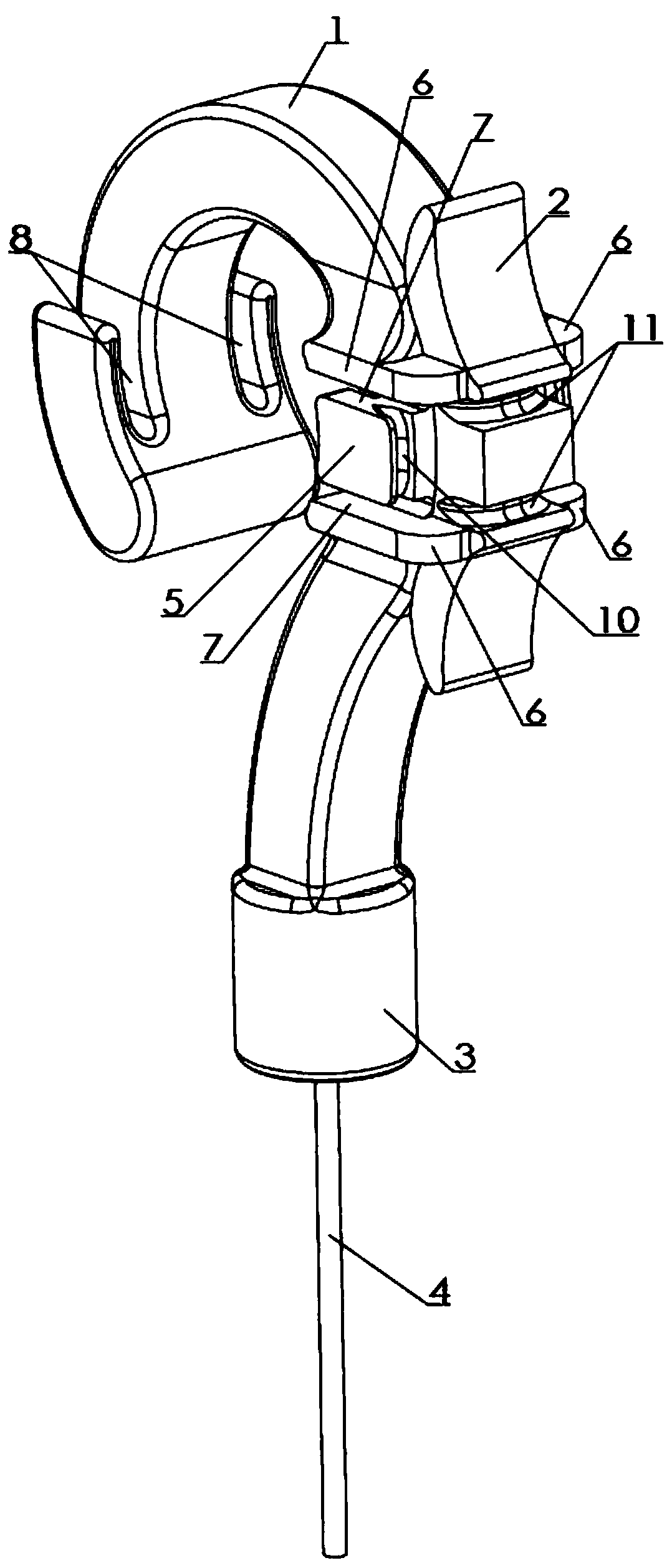 A wrap-around vehicle-mounted winch system